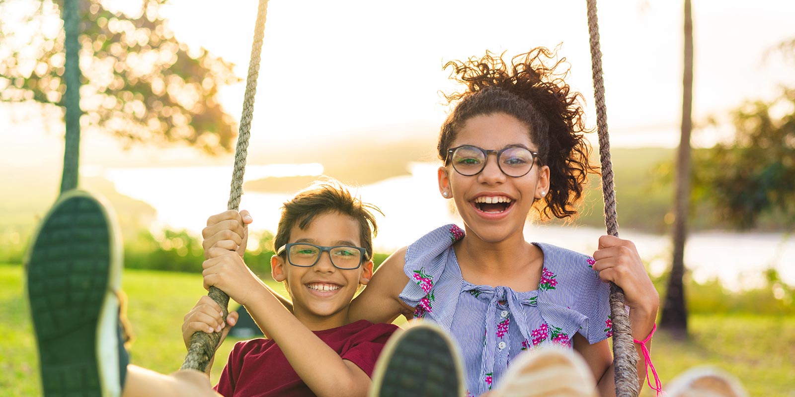 Children On Swing | Our Community Our Kids